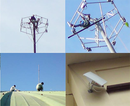 Contructing outdoor wireless backhaul network with KW8800 outdoor wireless birdges