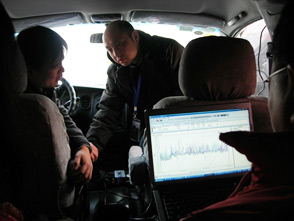 The on-site signal testing of backhual birdges